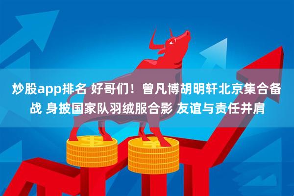 炒股app排名 好哥们！曾凡博胡明轩北京集合备战 身披国家队羽绒服合影 友谊与责任并肩