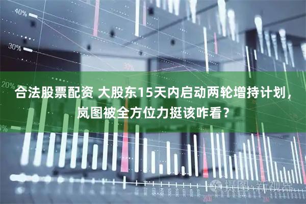 合法股票配资 大股东15天内启动两轮增持计划，岚图被全方位力挺该咋看？
